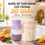 Máy xay sinh tố mini 1300ml Lazo, cốc xay cầm tay nhỏ gọn sạc Type-C xay trái cây nước ép đa năng