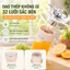 Máy xay sinh tố mini 1300ml Lazo, cốc xay cầm tay nhỏ gọn sạc Type-C xay trái cây nước ép đa năng