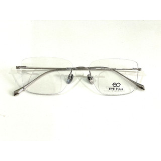 Gọng Kính Khoan Không Viền Eye Plus 019 Titanium Siêu Nhẹ Chống Gỉ Kính Cận Nam Nữ Thời Trang Unisex