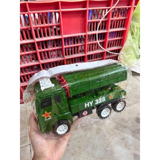 Đồ Chơi Xe Quân Sự Phóng Tên Lửa HY328 – Mô Hình Xe Tải Quân Đội Cho Bé
