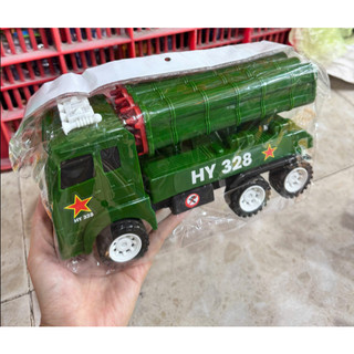 Đồ Chơi Xe Quân Sự Phóng Tên Lửa HY328 – Mô Hình Xe Tải Quân Đội Cho Bé
