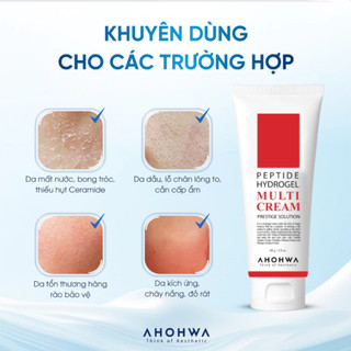 (Hàng Công TY) Kem Dưỡng Da Đa Năng AHOHWA Peptide Hydrogel Multi Cream Phục Hồi, Chống Lão Hoá Dudu