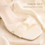 IKUNKA Giày sandal nữ cao gót 4cm gót vuông mũi vuông quai hậu thanh lịch