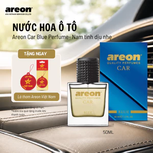 Nước hoa ô tô Areon Car Blue Perfume 50ml,100ml- Khử mùi xe hơi cao cấp, Hương thơm dịu mát
