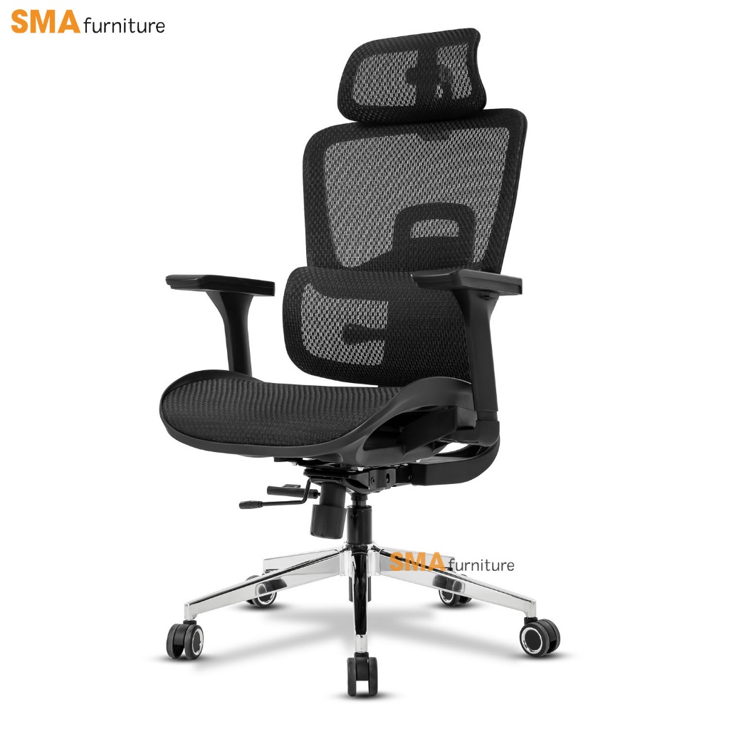Ghế công thái học SMA Furniture Mirai Pro/ Ultra, Tựa lưng điều chỉnh, tay vịn 4D, Piston class 4 | BigBuy360 - bigbuy360.vn