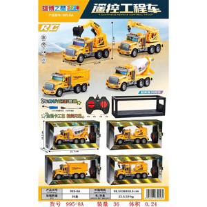 xe ben xe múc xe cẩu xe trộn bê tông điều khiển từ xa