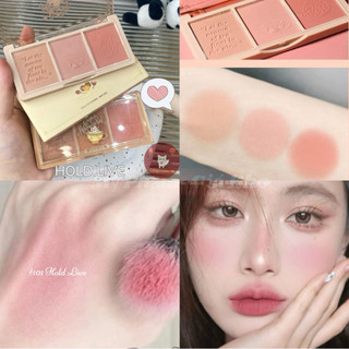(Tone Hồng) Phấn Má Hồng & phấn mắt 3 Ô