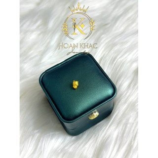 Phụ kiện Charm xỏ chuỗi tỳ hưu - Hoa sen V24k Hoàn Khắc cho nam và nữ - Diy,Wonmen - Có giấy đảm bảo vàng kèm theo