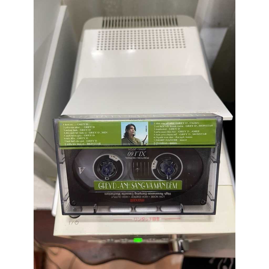Băng Cassette GREY D - Ánh Sáng Và Màn đêm
