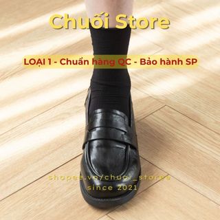 Giày oxford nữ da PU tổng hợp dệt vải đế cao su dễ thương mềm mại đáng yêu nữ tính