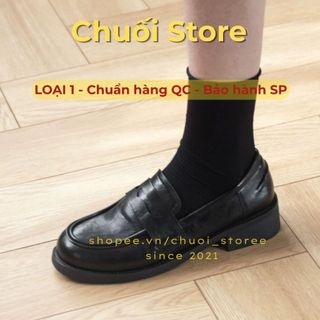 Giày oxford nữ da PU tổng hợp dệt vải đế cao su dễ thương mềm mại đáng yêu nữ tính