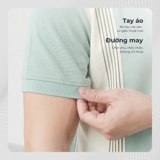 [NEW T6] Áo polo nam cao cấp KITT, chất liệu mới CVC Diamond, thanh lịch sang trọng - POLOMANOR
