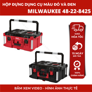 Hộp đựng dụng cụ packout Milwaukee 48-22-8425 đựng đồ nghề, dụng cụ có tay xách tiện lợi sử dụng