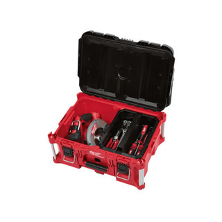Hộp đựng dụng cụ packout Milwaukee 48-22-8425 đựng đồ nghề, dụng cụ có tay xách tiện lợi sử dụng