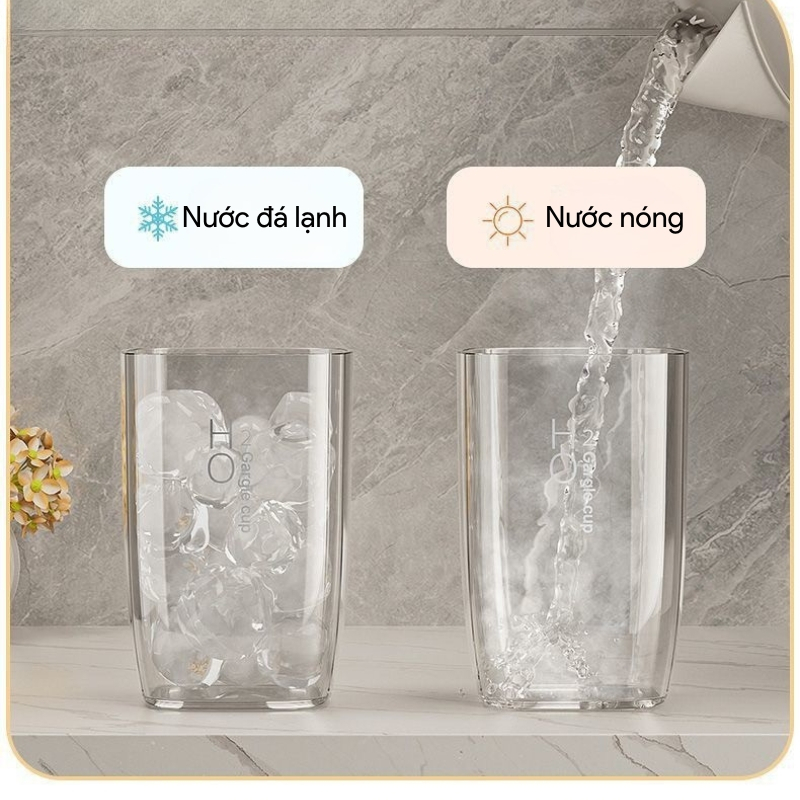 Giá Để Bàn Chải Kem Đánh Răng 2 Cốc 3 Cốc 4 Cốc, Kệ Để Đồ Nhà Tắm Tiện Lợi Không Cần Khoan Tường