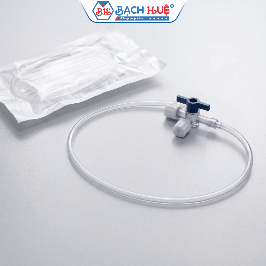 Combo 50 Khóa 3 Chia (3 Chạc) Có Dây 25cm – Khóa Ba Ngã Truyền Dịch Y Tế Vô Trùng Cao Cấp