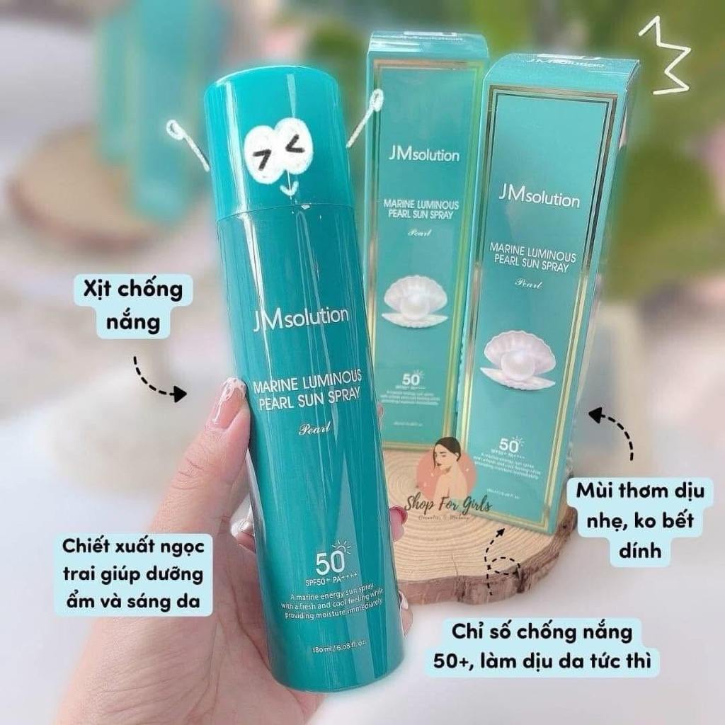 Xịt Chống Nắng JM
