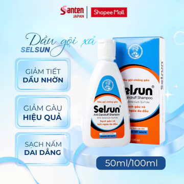 Dầu gội Selsun chống gàu, sạch gàu & hết ngứa da đầu Selsun White Conc Anti-Dandruff Shampoo