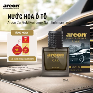 Nước Hoa Ô Tô Cao Cấp Dạng Xịt Areon Car Perfume Gold 50ml/100ml -Sang Trọng,Khử Mùi Nội Thất Xe Hơi
