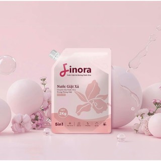 [Tặng 1 Hoa cúc Daisy] Combo 2 Túi Nước Giặt Xả Finora Hương Nước Hoa, Lưu Hương Dài Lâu tới 48h