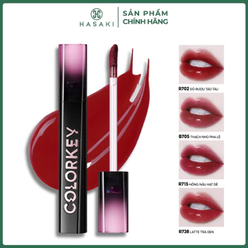 Son Môi Colorkey Gương Bóng Airy Lip Mirror Series 2.5g Hasaki Sản Phẩm Chính Hãng