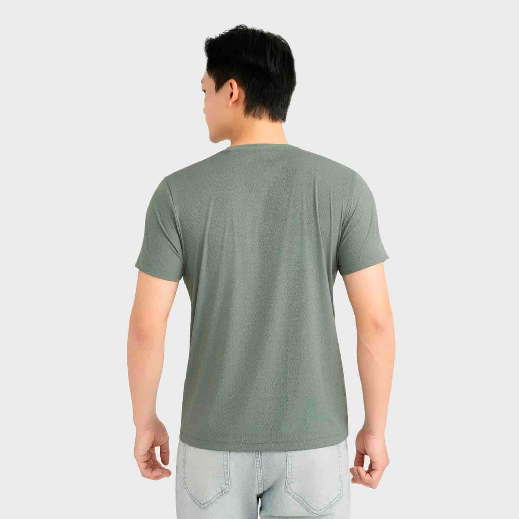Áo Thun T-Shirt Nam Họa tiết Insidemen Regular Fit polyamide mát mẻ, co giãn ITS243AS0