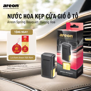 Nước Hoa Kẹp Cửa Gió Ô Tô, Xe Hơi Areon Spring Bouquet Chính Hãng Tạo Cảm Giác Thoải Mái Khi Lái Xe