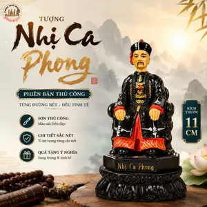 Tượng Trang Trí Nhị Ca Phong 11cm Decor Bàn Làm Việc Tạo Cảm Giác Thư Thái và Phong Cách