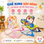 Ghế rung bập bênh có nhạc và đồ chơi treo cho bé từ 0-4 tuổi