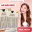 LeeVelvetLashes mi nâu B02 sợi lông tự nhiên, siêu nhẹ, mềm mại và không gây nặng mắt