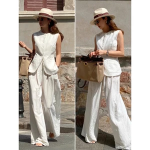 𝗠𝗲𝗼 𝗦𝗲𝘁 𝗟𝗶𝗻𝗲𝗻- Set Linen gile quần dài