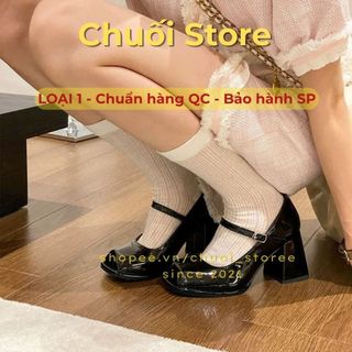 Giày cao gót nữ da PU tổng hợp dệt vải đế cao su nữ tính dịu dàng thanh lịch nhẹ nhàng