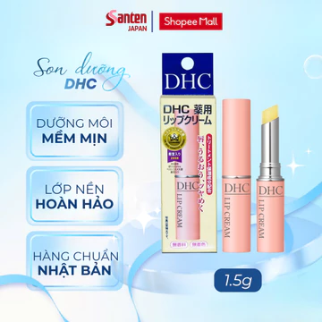 Son dưỡng môi DHC Lip Cream White Conc dưỡng ẩm, làm mềm môi 1,5g
