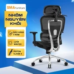 Ghế công thái học SMA Furniture Caster, Lưới Wintex Hàn Quốc, Piston Class 4, Bảo hành 5 năm — ảnh 2