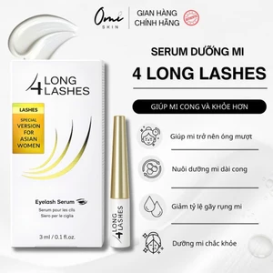 Serum Dưỡng Dài Mi Long 4 Lashes Giúp Mi Dài, Dày, Cong 3ml