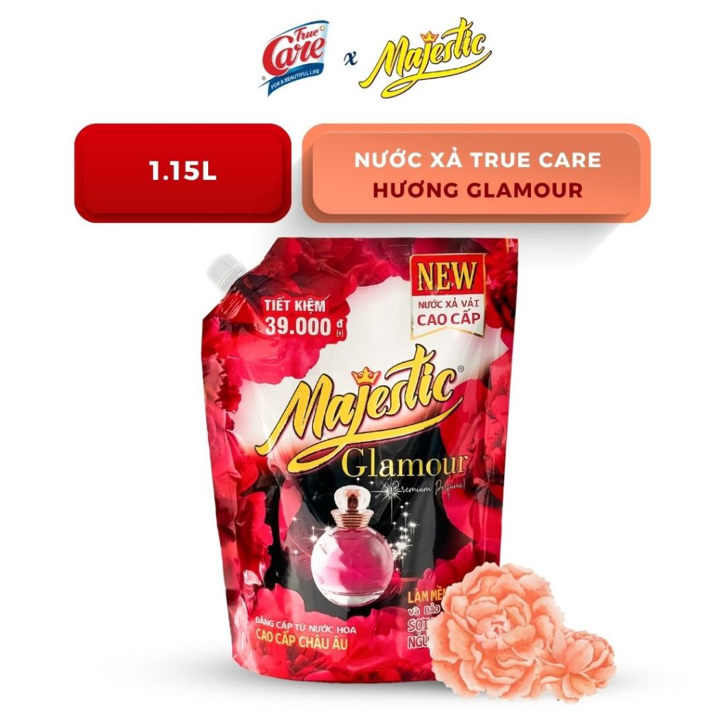 [AFF] Túi Nước Xả Vải True Care Majestic 1.15L