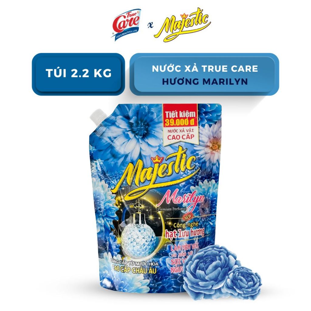 [AFF] Túi Nước Xả Vải True Care Majestic 1.15L