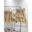 SET ĐẦM CỔ BẺ V NHÚN EO DÂY RÚT HOA PHỐI QUẦN SHORT, SET ĐỒ NỮ | MEOINDAHOUSE