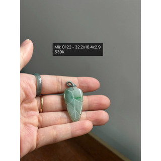 Tổng hợp mặt dây ngọc phỉ thuý lá bồ đề ngọc có kiểm định tuyp A shop thay móc hoặc xâu dây free