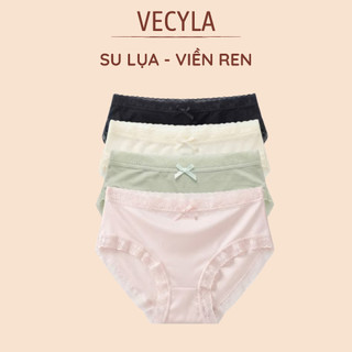 Quần Lót Nữ Su Lụa Siêu Mỏng Không lộ viền co giãn phối ren hoa thoáng mát gợi cảm Q 9119 BC_CHIC LINGERIE