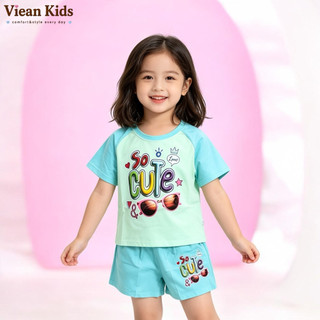 Đồ Bộ bé gái từ 11 -25Kg thun cotton cao cấp mịn mát - hãng DOREME