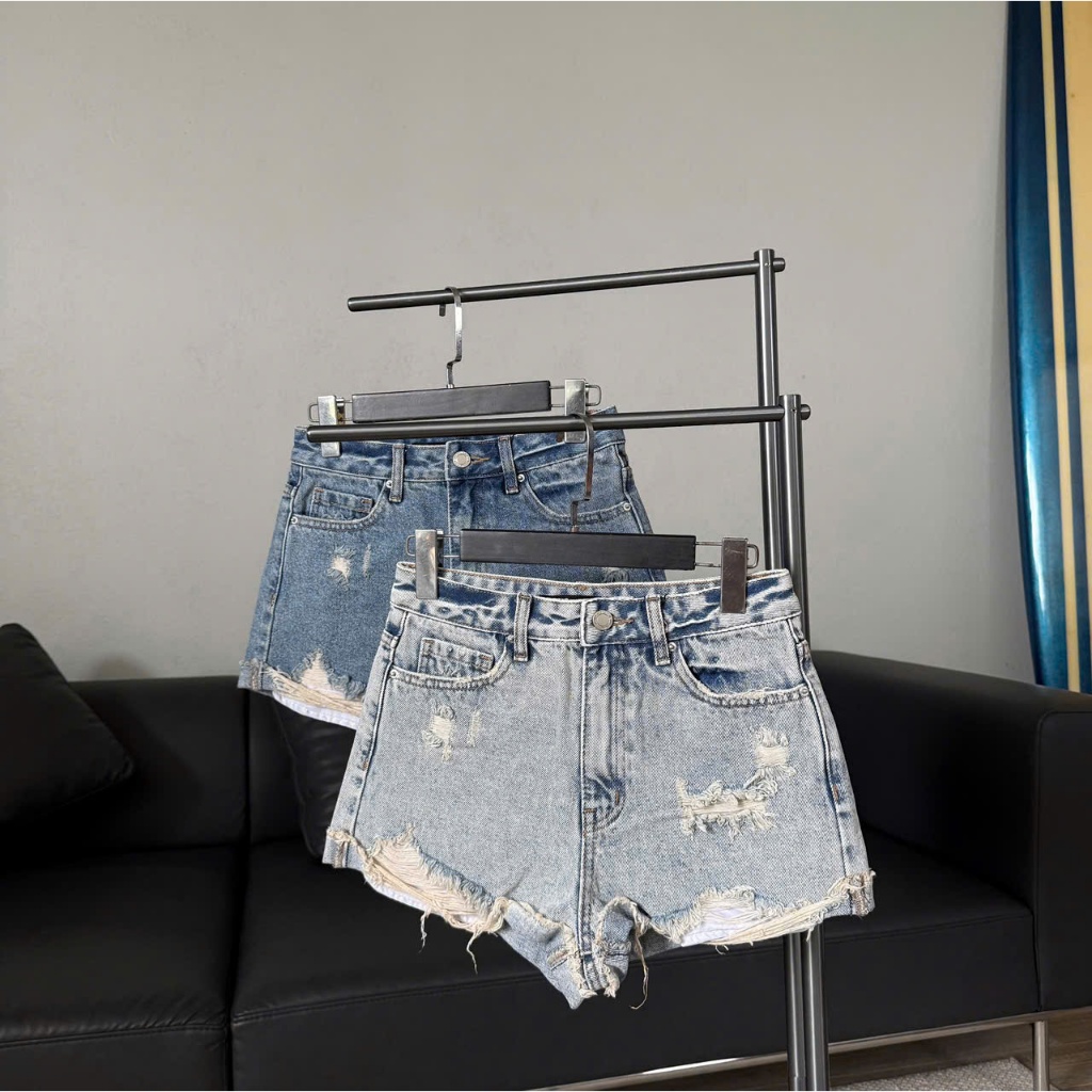 [MIDDUA] SJ024/SJ025 Short lật lai/ rách lai