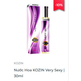 Nước Hoa KOZIN 30ml Nam Nữ Blue Him Blue Chance Good Girl Les Belle Very Sexy Coco Chance