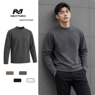 Áo Giữ Nhiệt Nam Mặc Ngoài Vải Zip 2 Mặt Lông Mềm Mát Thoáng Khí Form Chuẩn Phong Cách Năng Động