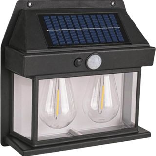 Đèn gắn tường năng lượng mặt trời Sợi đốt Vonfam chống nước treo cổng , khu vệ sinh ...