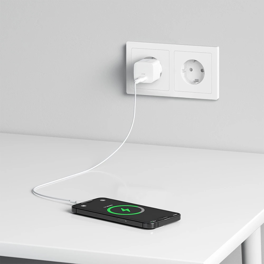 Củ Sạc Nhanh Belkin 25W USB-C PD3.1 Wall Charger - Hàng Chính Hãng