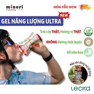 Ultra Gel Lecka Vị Trái Cây 102g Gel Năng Lượng Chạy Bộ Thể Thao Bền Bỉ