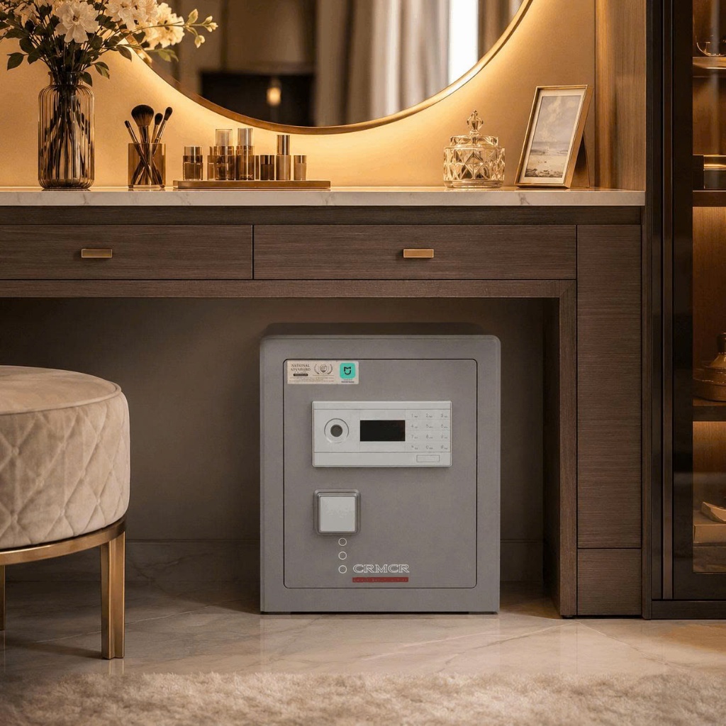 Két Sắt Nhập Khẩu Xiaomi CRMCR 45LB 61LB 71LB 81LB Vân Tay Điện Tử, Xác Minh Danh Tính Người Mở