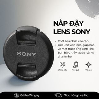 Nắp Lens Máy Ảnh Sony & Canon  – Nắp Cap Bảo Vệ Ống Kính Chống Bụi, Chống Trầy