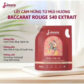 [Mua 3 Tặng 3] Combo 6 Túi Nước Giặt Finora (1L/Túi) - Hương Nước Hoa Premium Sang Trọng, Bền Mùi